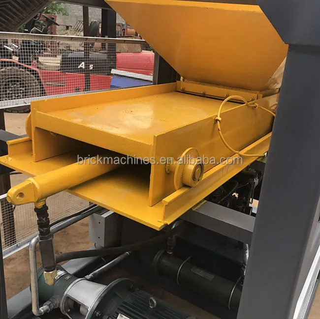 Automated Hydraulic Press Clay Mud Interlocking Block Machine