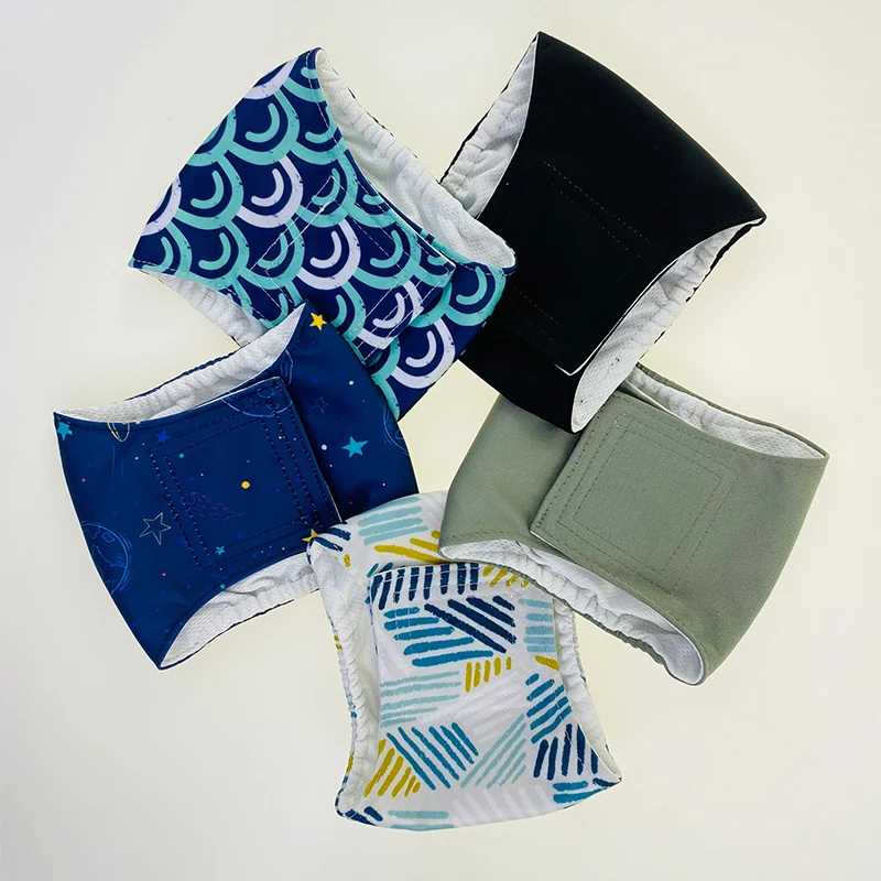 Babyshow Customization Washable Reusable Absorbent Male In Bulk Cloth