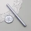 12 - Plata - Barra de cera pequeña - Diámetro 0,7 cm