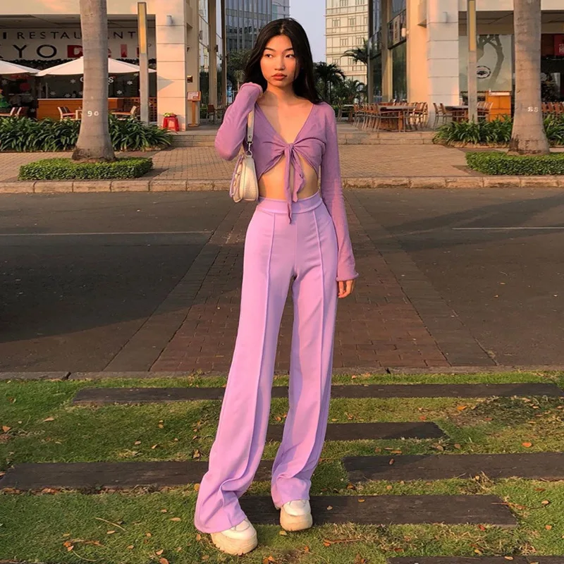 Buy Wide Leg Palazzo Pants,Straight Leg 