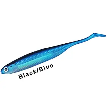 CHEERY Flash-J Shad Soft PVC Fishing Lure Kit 3"2.8g 5"12.6g Senko Worm Jerkbait Swim Bait for Ocean Boat Fishing – Soft Lure – view 3