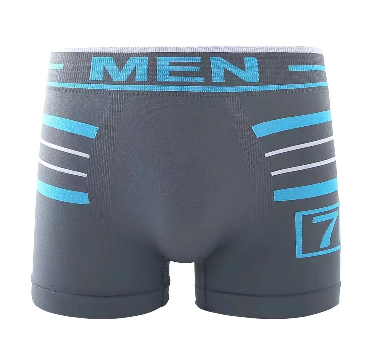 Keli Customized Design Men Logo Plus Size Seamless Men's Boxers ...