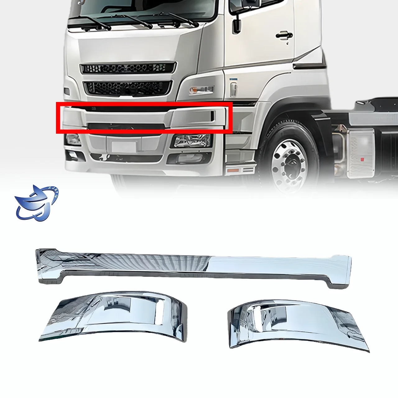 Wholesale Premium Chrome Plastic Bumper Garnish Vehicle Body Spare