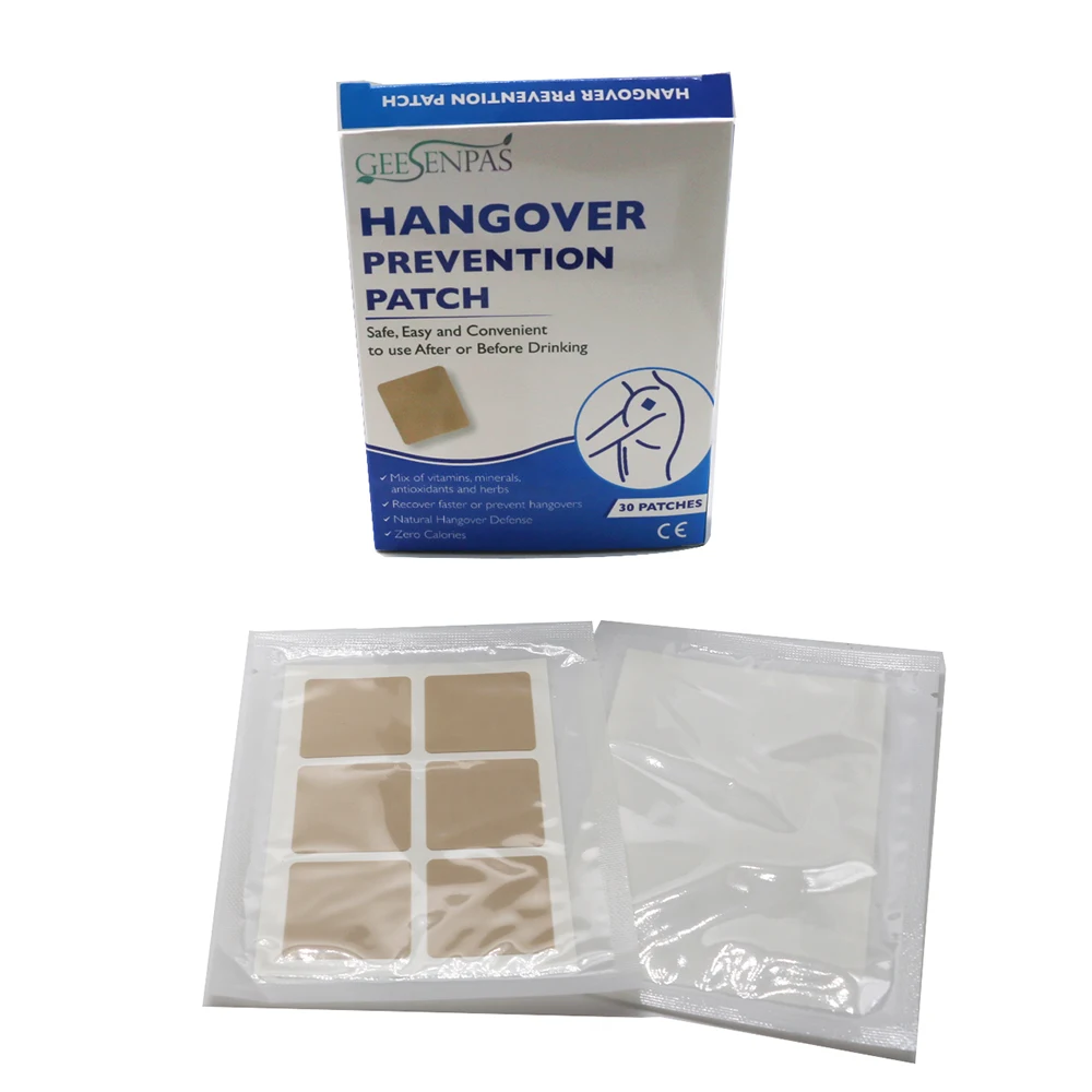 private label natural ingredients hangover patches