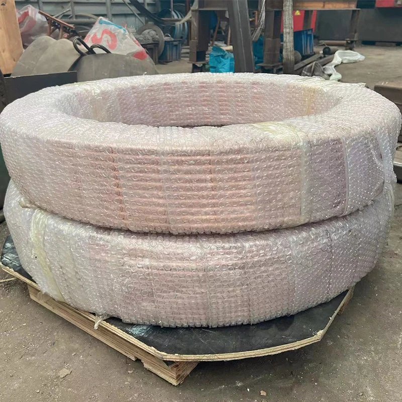 Copper Wire for Coils Double Layer Spiral Copper Coil Pipe Level Wound Copper Coil