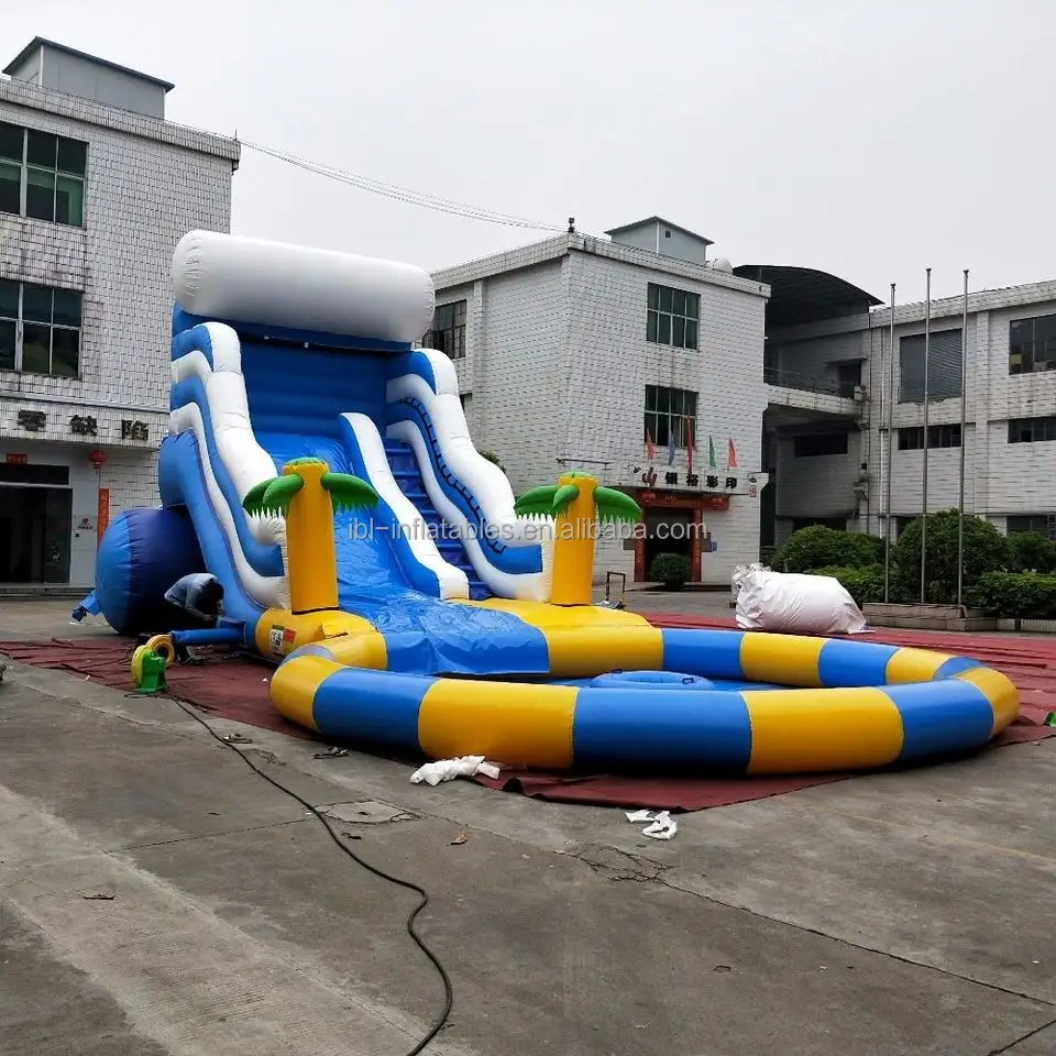 Commercial Grade Inflatable Pool Slide High Quality Water Slide Giant ...