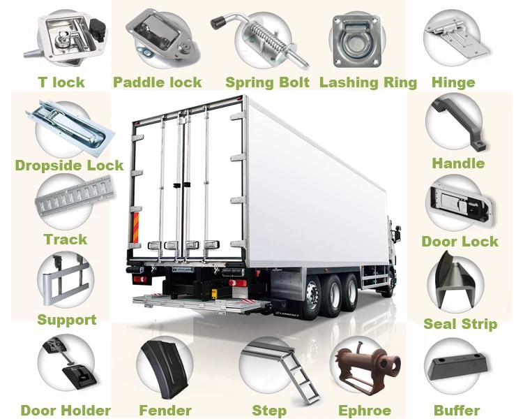 Cooperated With Fortune 500 Auto Parts Profession Customized Commercial Vehicle Parts Truck Body