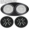 P02: Buje de CD PS de 4,3 mm transparente