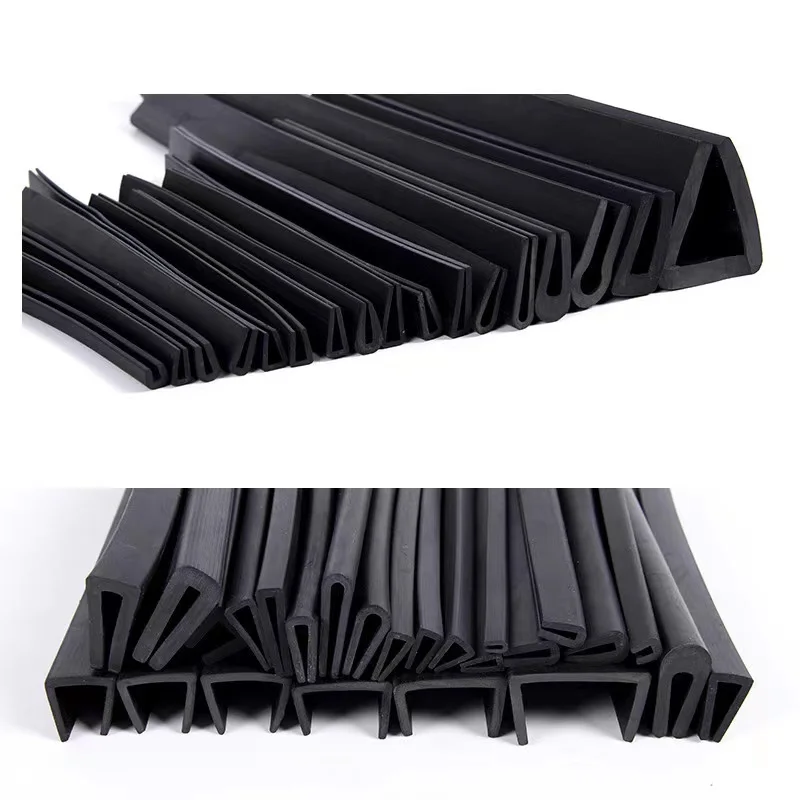 Door and Glass Window Weatherstrip PVC Rubber Seal Strip Glass Window Rubber Seal Strip