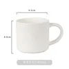 Matte white large sleeve cup