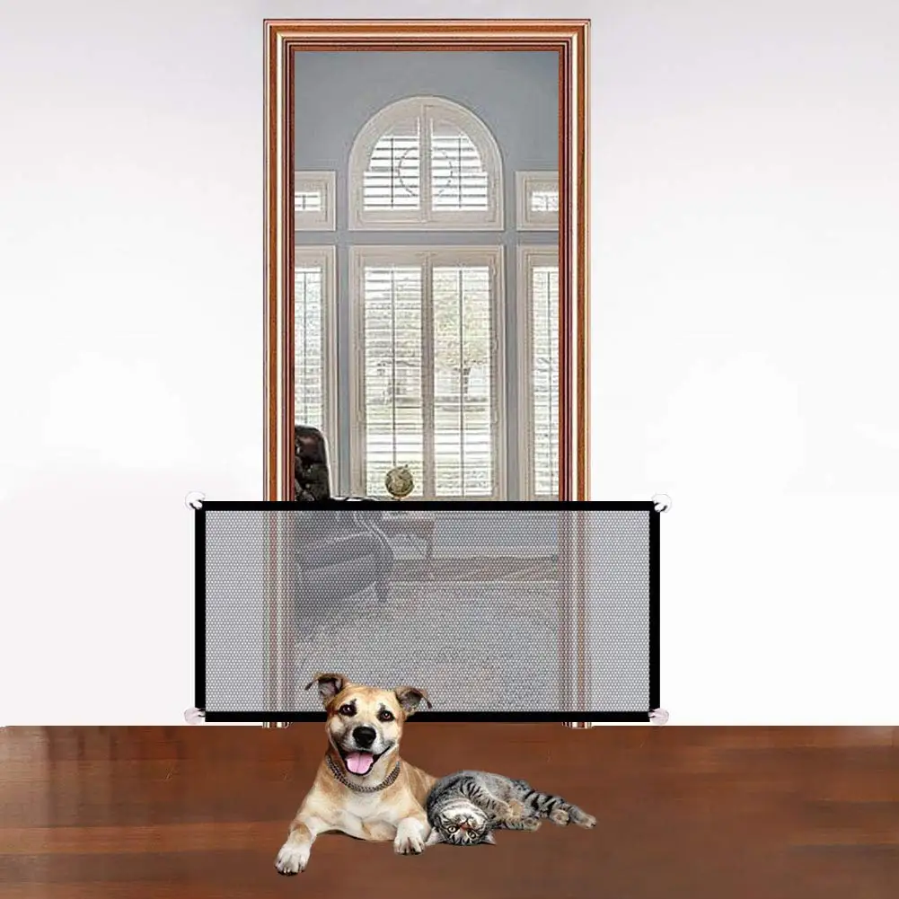 mesh retractable pet gate