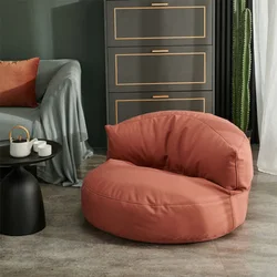 Wholesale sofa set furniture round giant bean bag without filling comfy puff bean bag chair NO 4