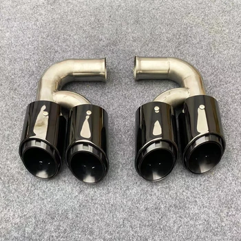 Muffler tip exhaust tip tail pipe tail throat exhaust for porsche cayenne 958.1 2011-2014