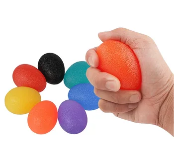 Popular Gifts Hand Exerciser Indoor Sports Equipment Squeezable Ball Elasticity Grip Ball for Fingers Hand Wrist Forearm