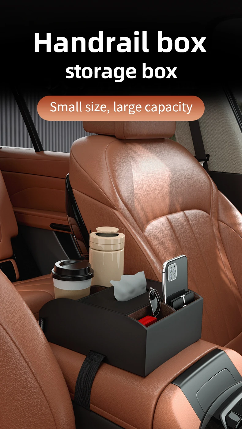 Car Accessories Tissue Holder Leather Tissue Box Car Tissue Box For Car