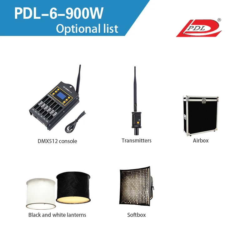 Saturn (PDL) 6-900W LED Photography Light - Professional