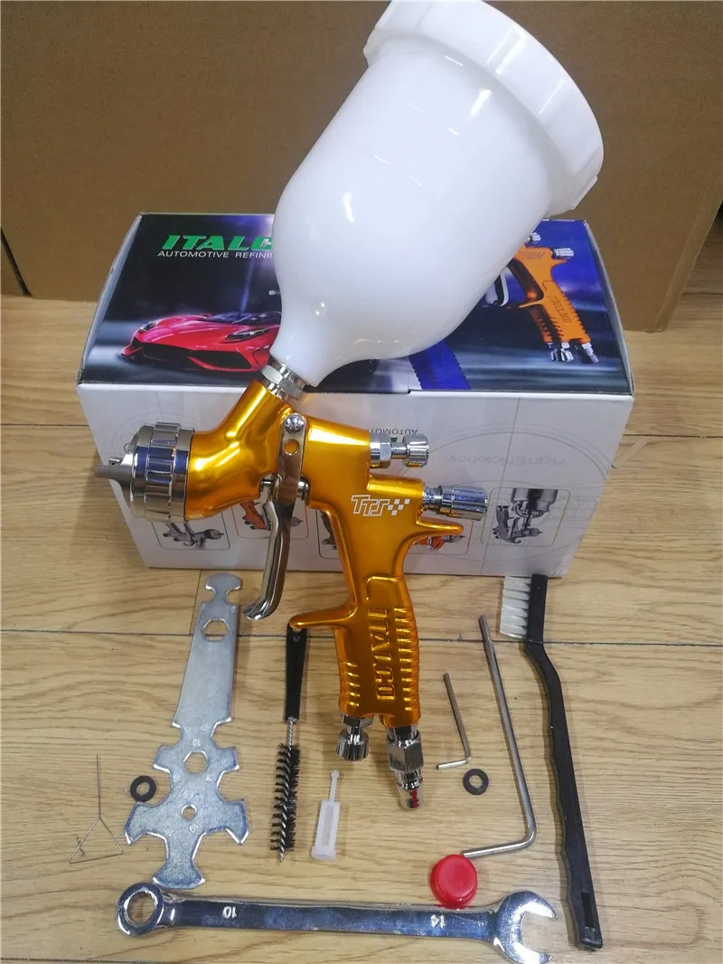 Auarita Italco Spray Gun Gti Tts 1.3mm Air Spray Paint Gun High