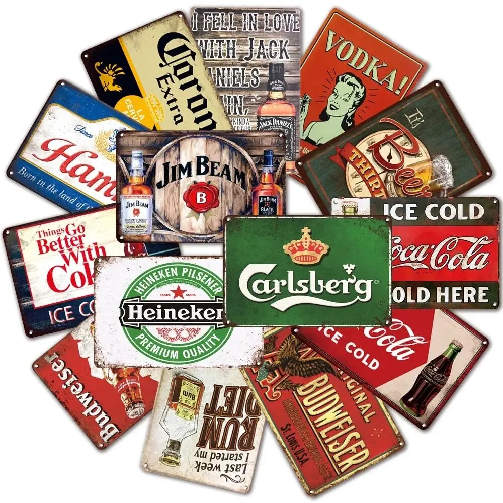 My Garage My Tools My Rules  Decoration  Retro Tin Metal Plate for Wall  Cafe Bar Pub Hotel Garage Movie Plaque Music Bus