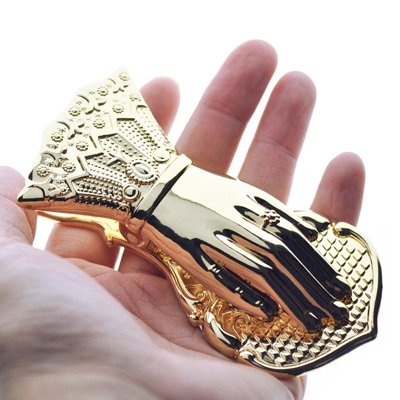 Роскошный женский зажим в форме руки, Винтажный Золотой латунный зажим для записей для дорожных блокнотов, офисный металлический зажим для документов