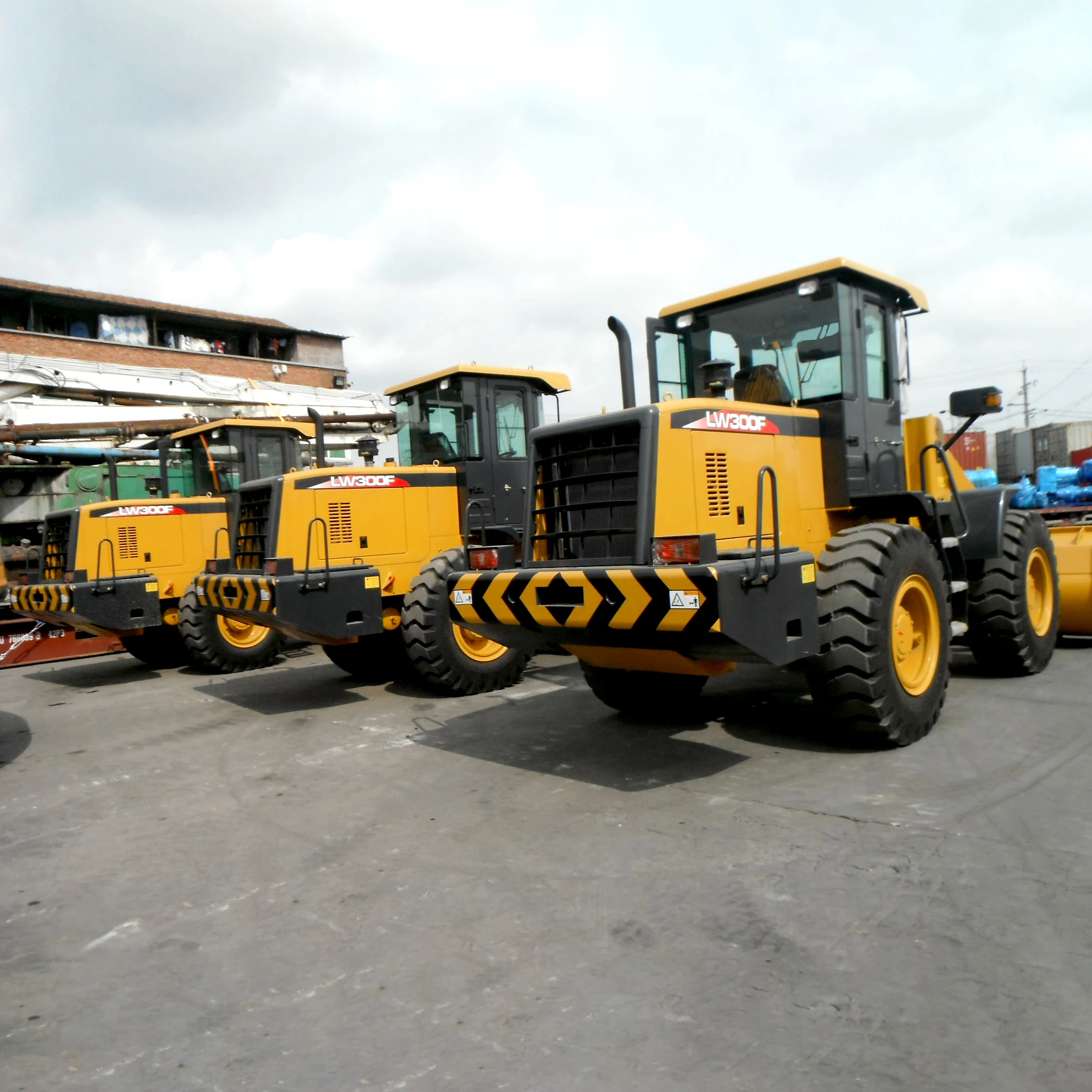 XC978 Hydraulic Small Wheel Loader 7Ton Front End Loader XC978 with Log Grapple