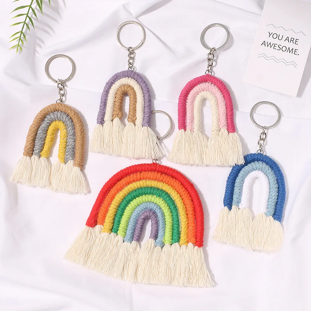 Rainbow keychain