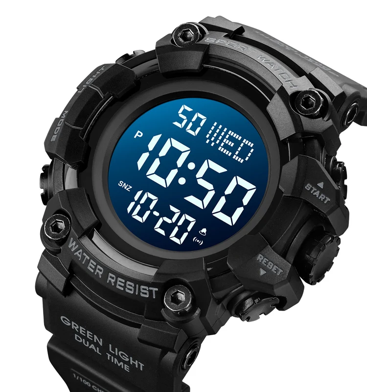 Skmei 1968 Tactical Watch Durable Digital Men's Watch