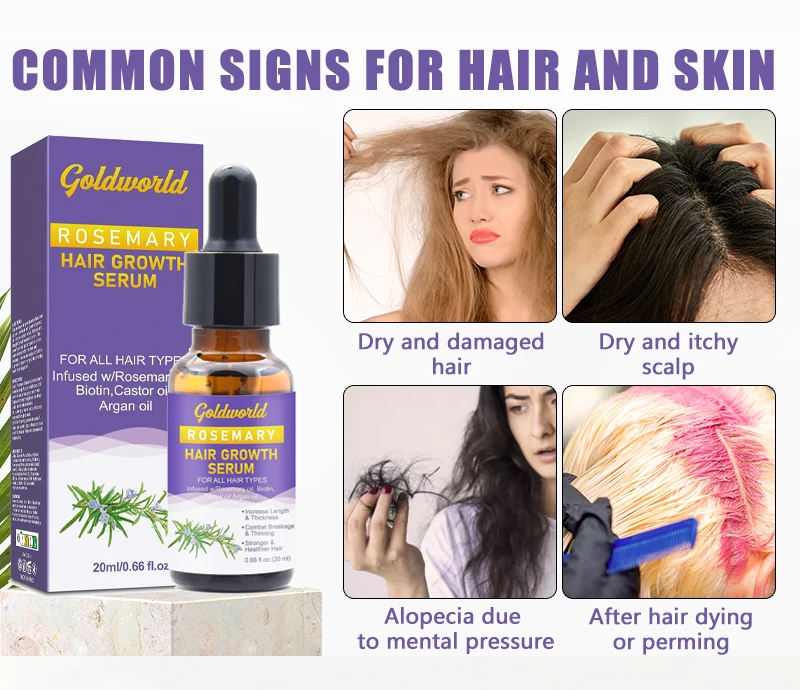 Luxury Bottle Anti Hair Loss Rice Water Hair Growth Serum Hair Straightening Cream Scalp