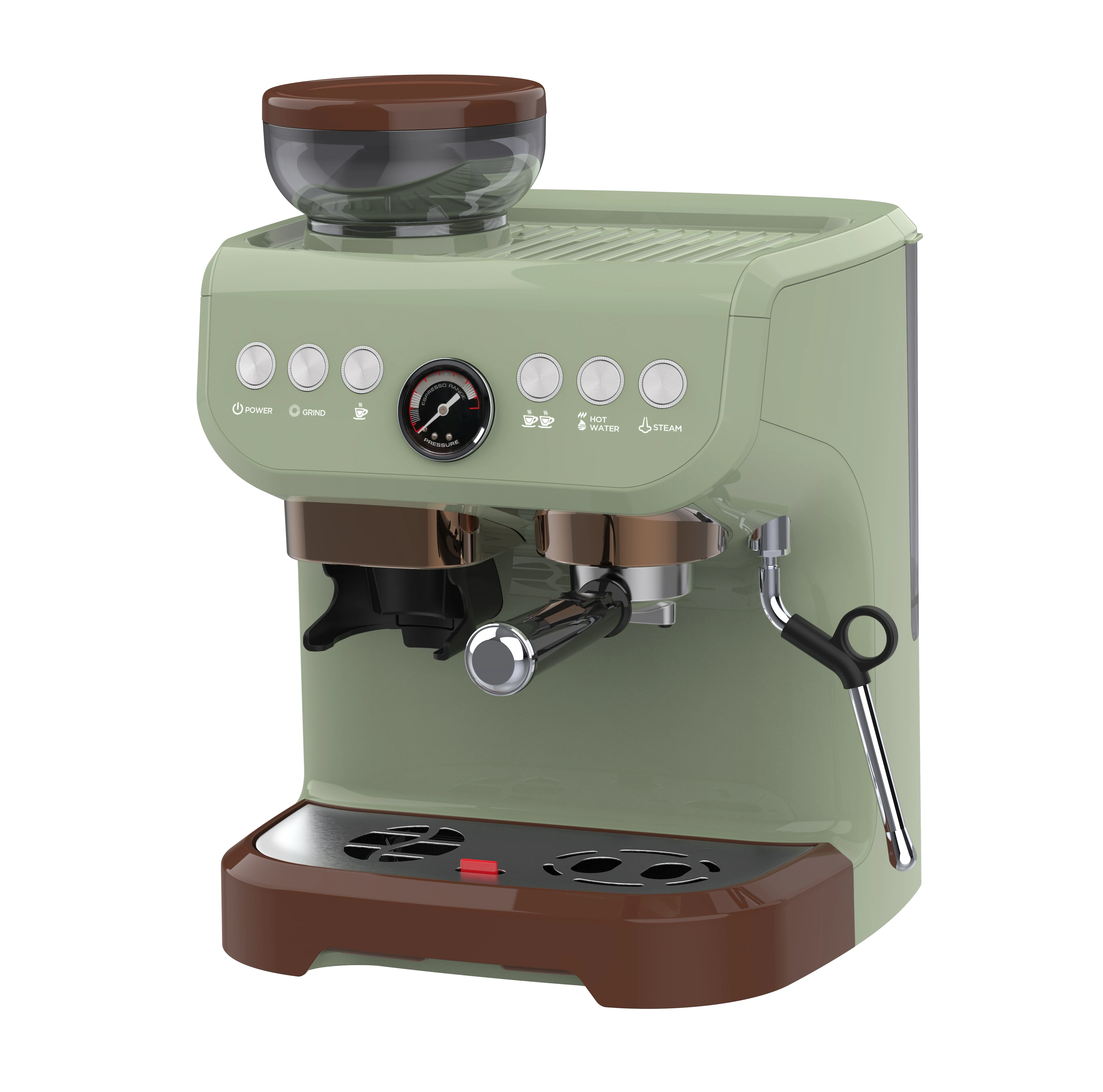 Home Semi Automatic Espresso Cafe Machines Other Commercial Expresso Coffee Machine Makers With Grinder