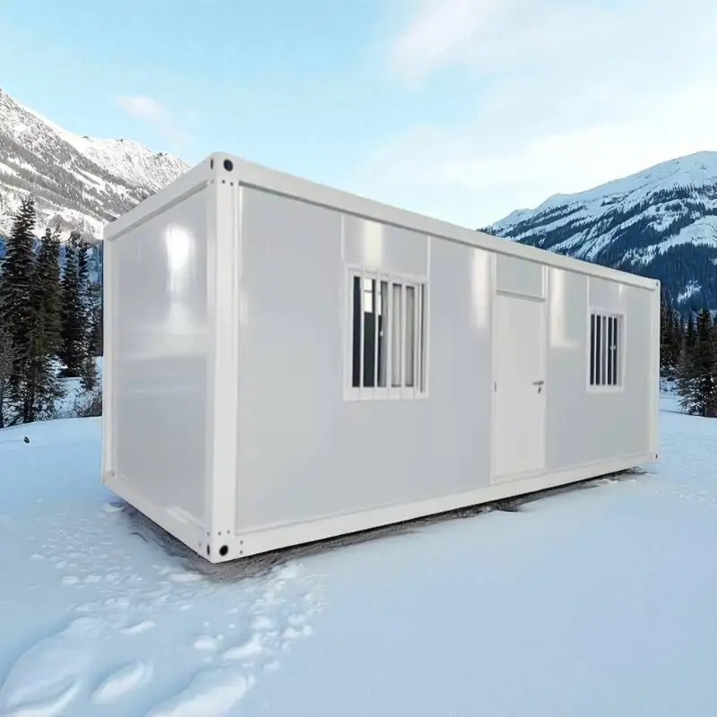Fast Assembly Customized Light Luxury Casas Prefrafricadas Removable Glass Container House