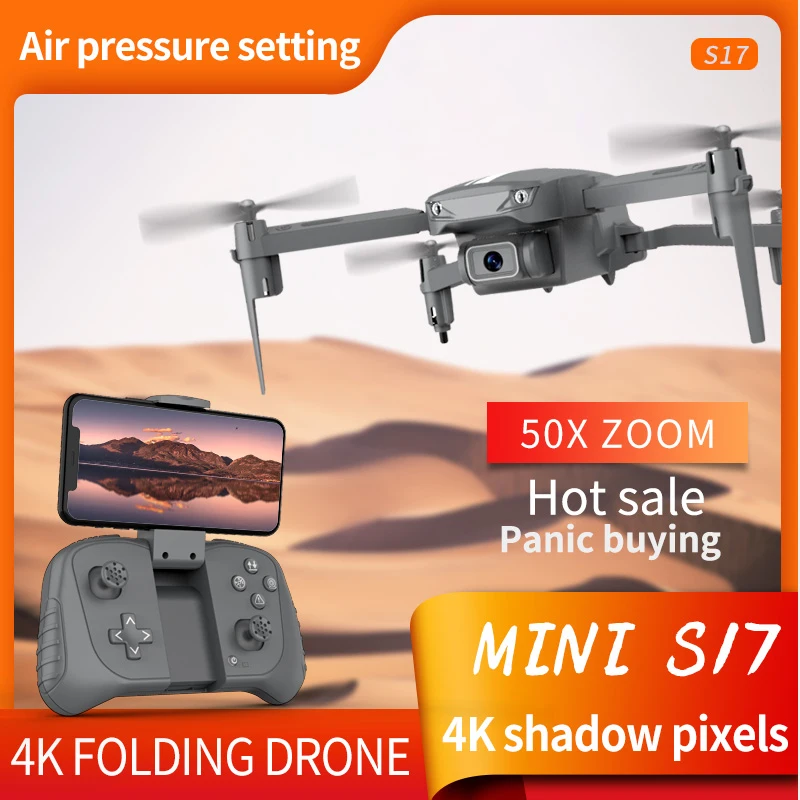 Best Mini 2 RC WIFI FPV Drone Camera 4K HD Video Quadcopter Vs Holy Stone F89 E68 Toys for Kid Beginners Sale