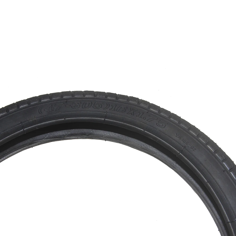 16x1.75 Inch Antiskid Comfortable Rubber Folding Bicycle Tyre for Mountain E-Bike Spare Parts