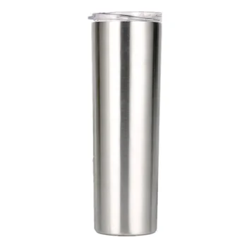 30 Oz Stainless Steel Skinny Tumbler Straight Double Wall Blank ...