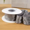 Silver Grey-3.8cm, 5 Yards Per Roll