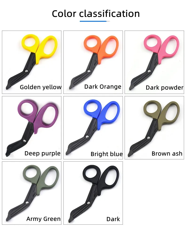 Wholesale Nurse Scissors Stainless Steel Edc Bandage Trauma Medical