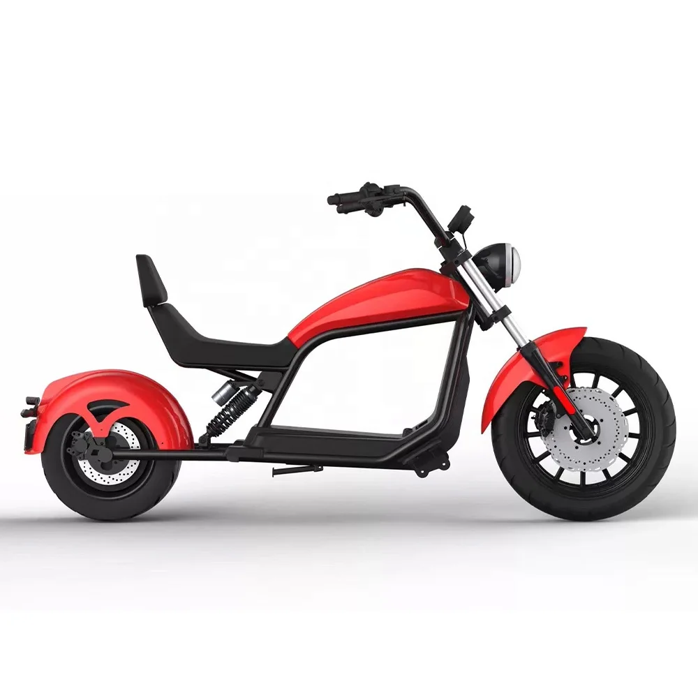 Новинка 2022, Электрический скутер Citycoco lh 06 с толстыми шинами 2000 Вт, 45 км/ч, измельчитель EEC COC