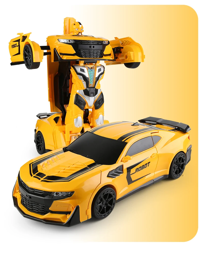 HOSHI 815 tamaño más grande 2,4G 50CM transformar RC coche Robot