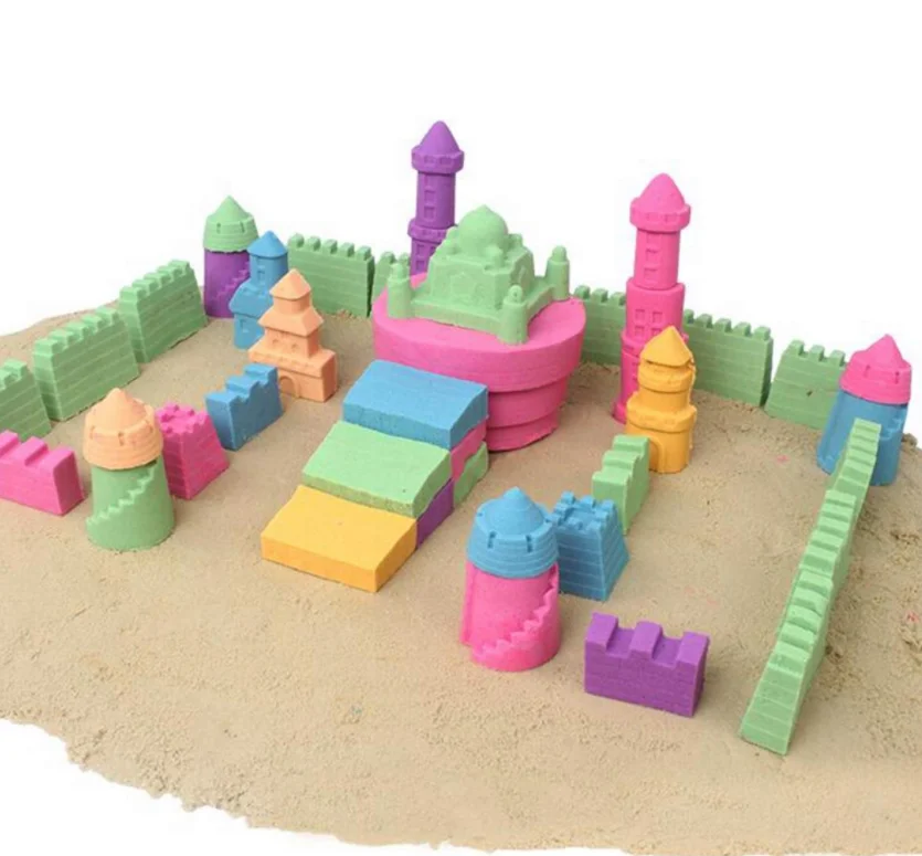 Игрушечный песок для детей, игрушечный песок для игр в помещении и на улице, пляжный песок, креативный развивающий песок для мальчиков и девочек, сувениры для вечеринок