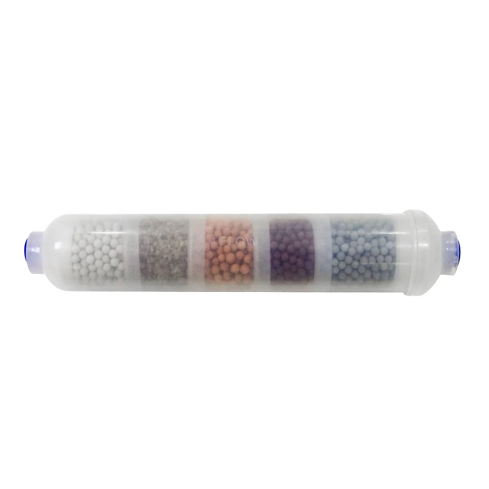 Post Transparent Far Infrared Mineral Ball Maifan Stone 10 Inch Alkaline Mineral Water Filter Cartridge 4 in 1