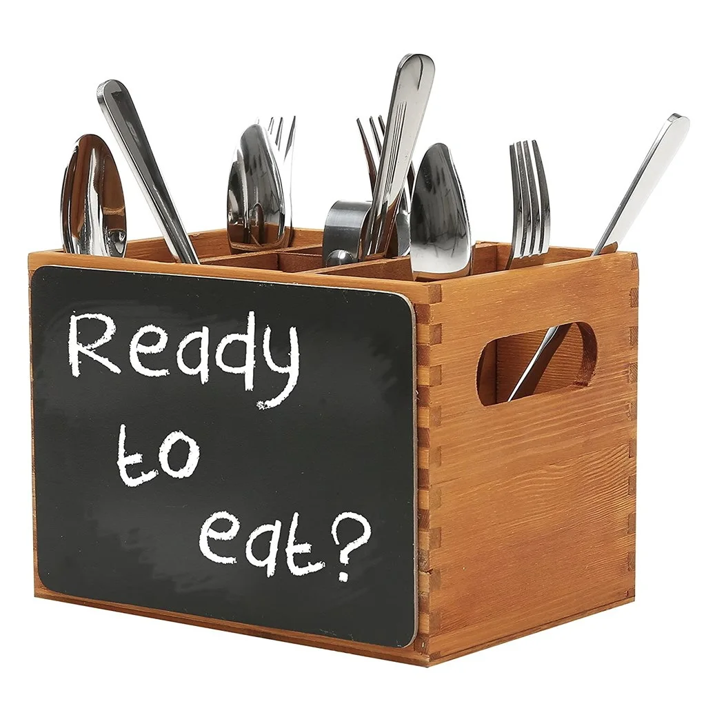 Open Table Top Storage Creative Toolbox Box Handheld Solid Kitchen