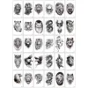 Tc-animal tattoo sleeve set of 30 pieces-5797cm