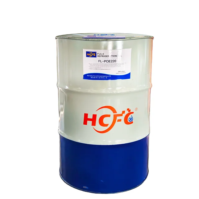 HCFC FL POE220 200L series Full synthetic series Polyol ester oil of freezer oils for Refrigerating unit