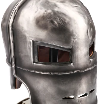 Full Metal Iron Man MK1 Helmet - Perfect for Display & Cosplay
