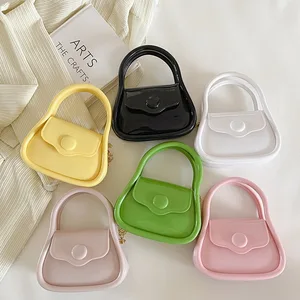 New Jelly Gift Small Delicate Chain Mini Hand Shoulder Crossbody Bag
