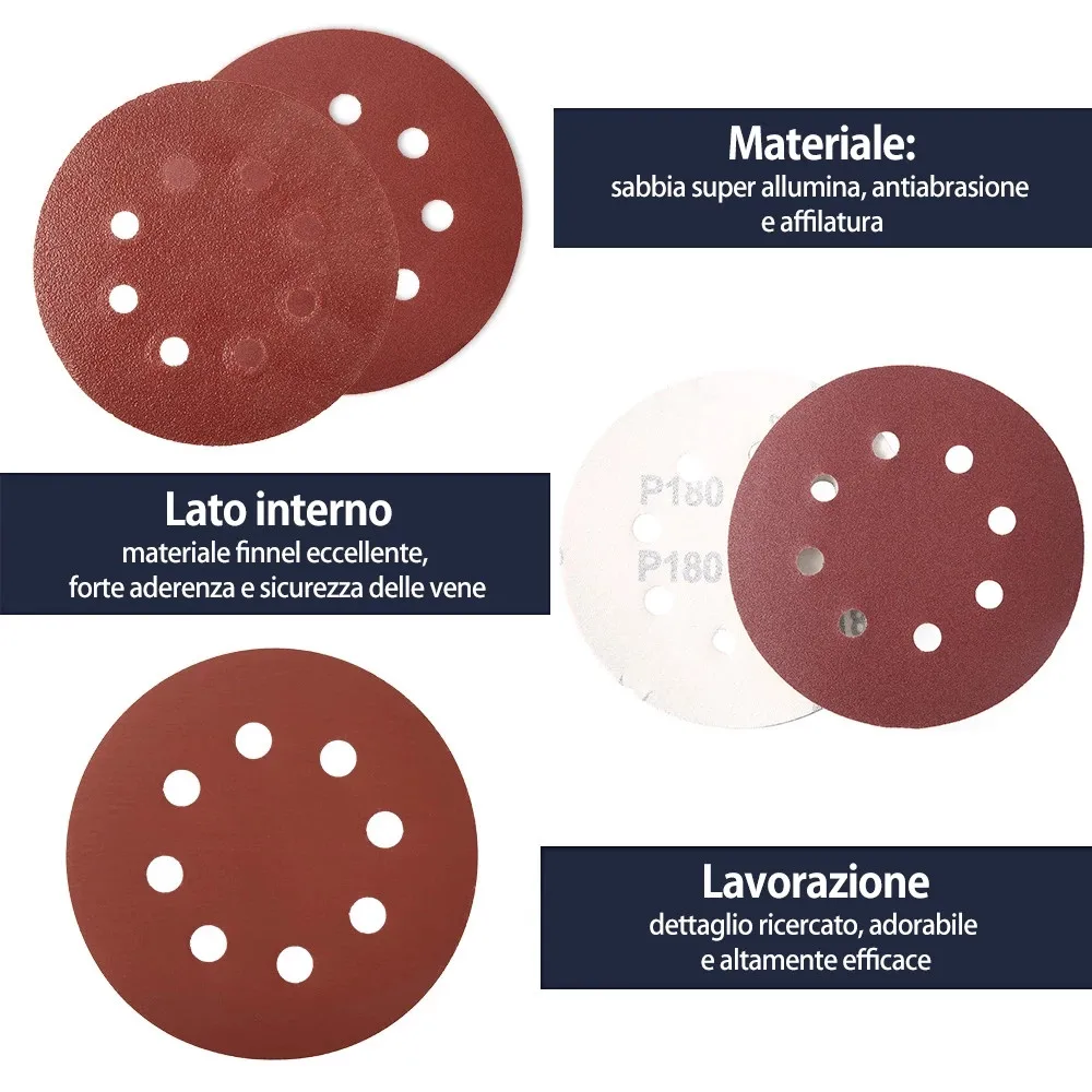 
Шлифовальный станок с 8 отверстиями, шлифовальная бумага круглой формы для гипсокартона, шлифовальная бумага, шлифовальная бумага 