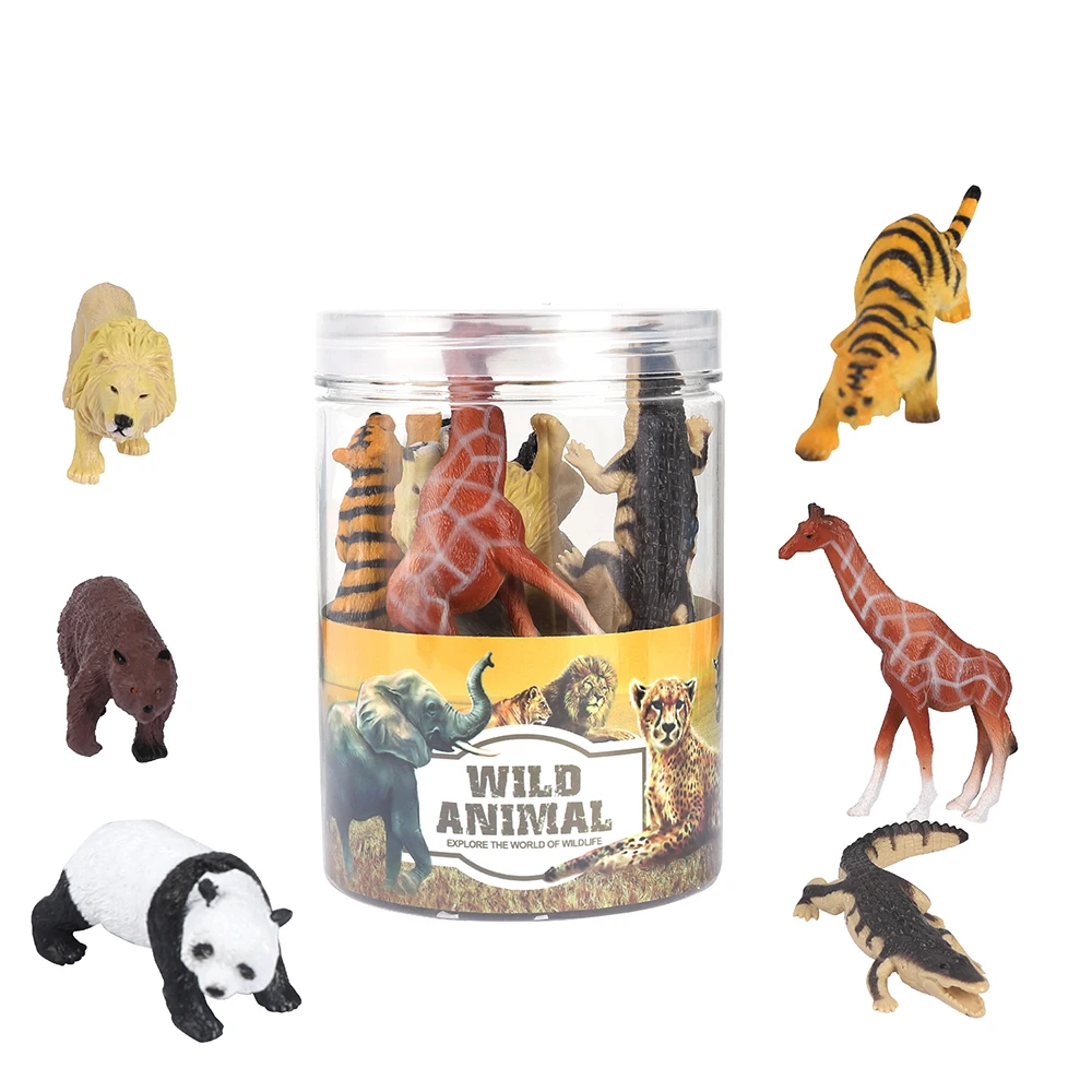 キッズ野生動物フィギュアプレイセット小さなおもちゃプラスチック動物モデル - Buy プラスチック動物モデル、小動物モデル、おもちゃの動物モデル  Product on Alibaba.com