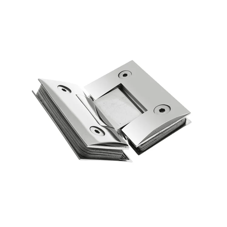 China Wholesale 135 degree stainless steel glass clamp glass spigots glass clamp brass shower door clamp