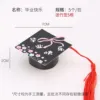 Black-flower graduation wishes-5 packs