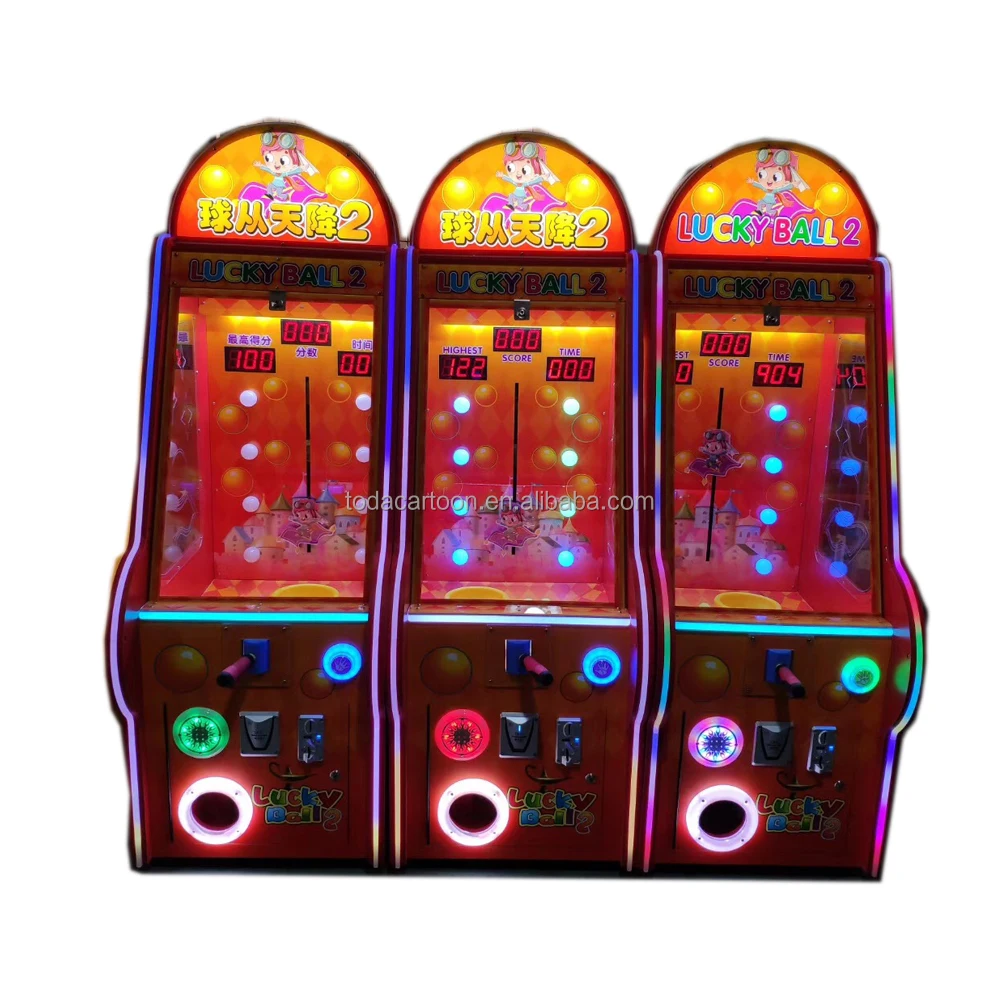 Source Toda Coin Operated lucky ball arcade game catching ball amusement  Ticket Redemption Game machines on m.alibaba.com