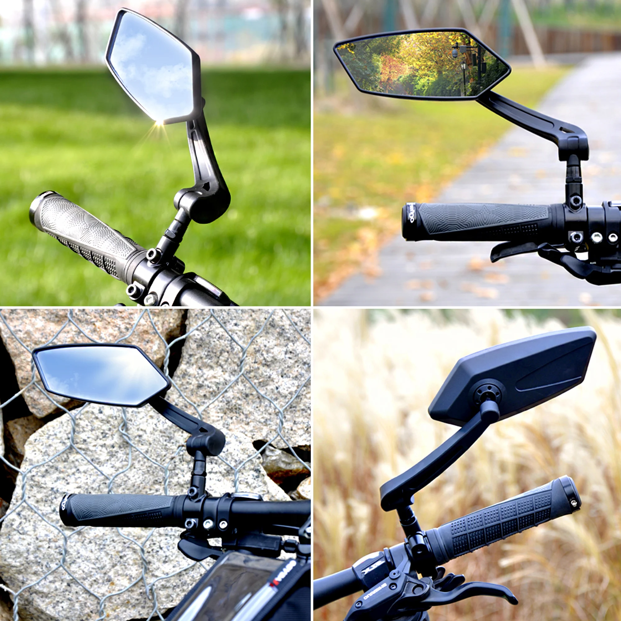 Rétroviseur Vélo Flexible : Un Coup D'œil Derrière Et T'es Tranquille !