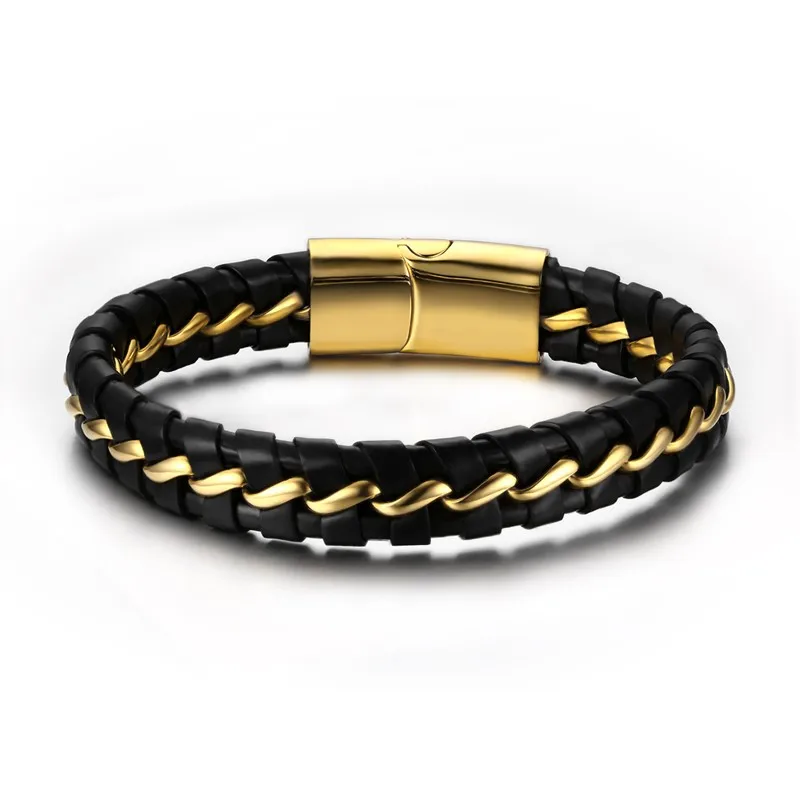 Men's Designer Fashion Jewelry - Gold, Silver, Leather